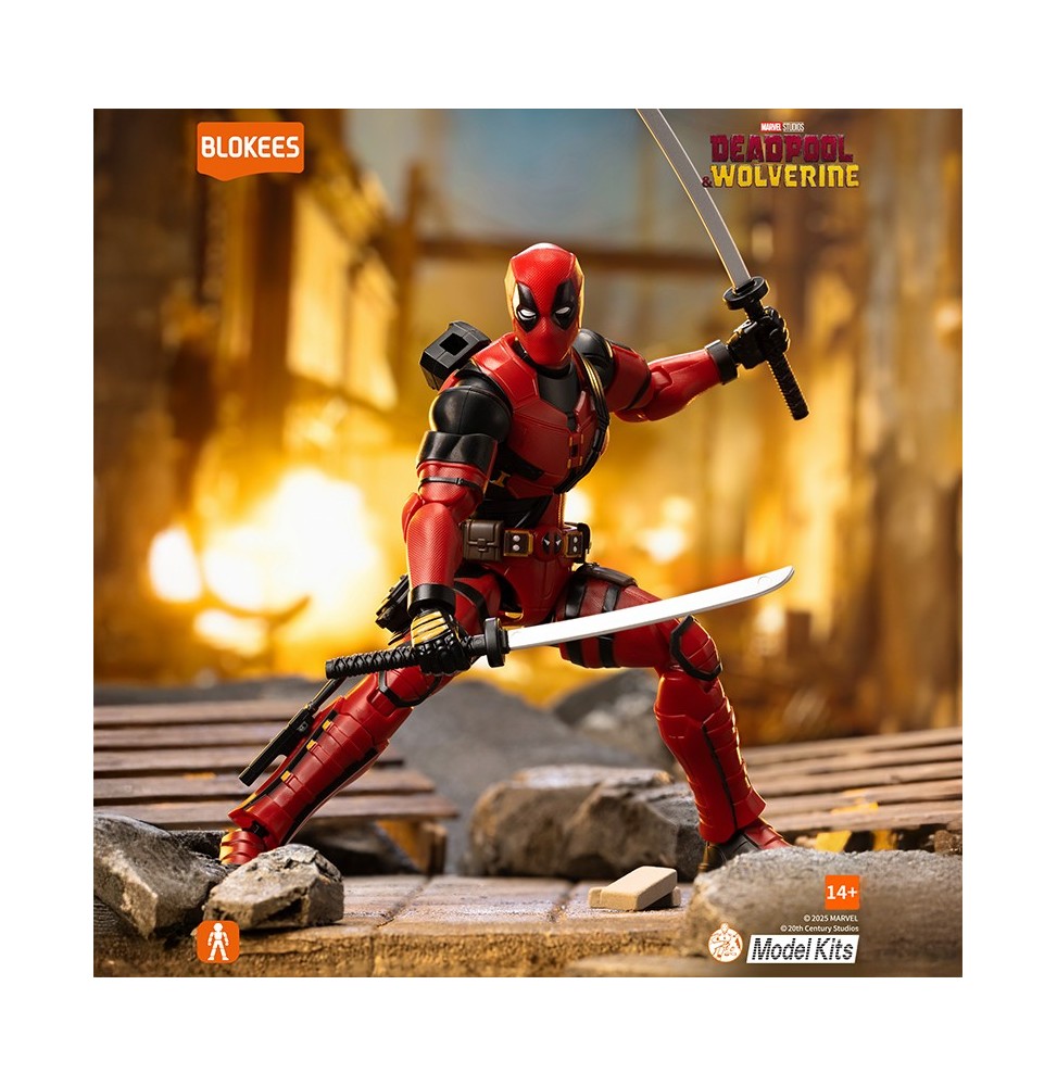 Maquette Blokees Marvel Heros Champion Class - Deadpool
