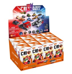 Display Mini-Maquettes Blokees Transformers - Wheels C01 Auto Prime (12 Blind Box)
