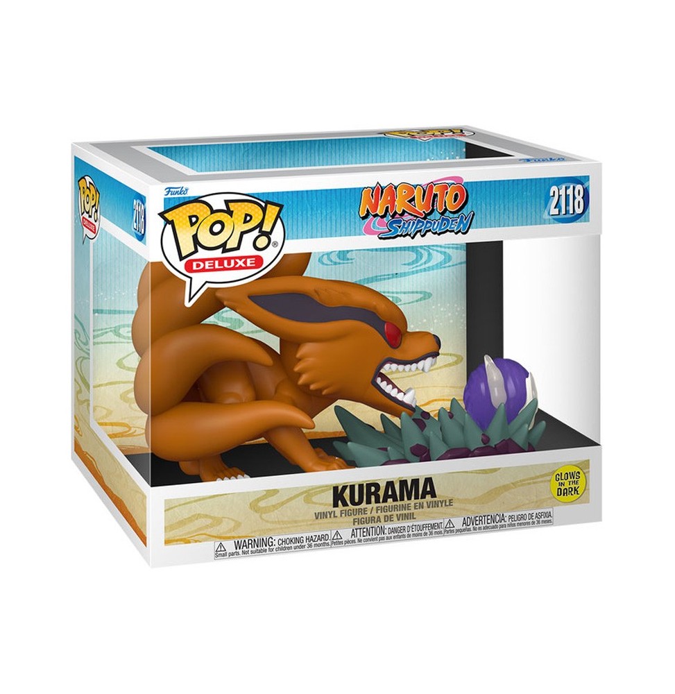 Funko Pop Deluxe ! Naruto - Kurama (Glow In The Dark)