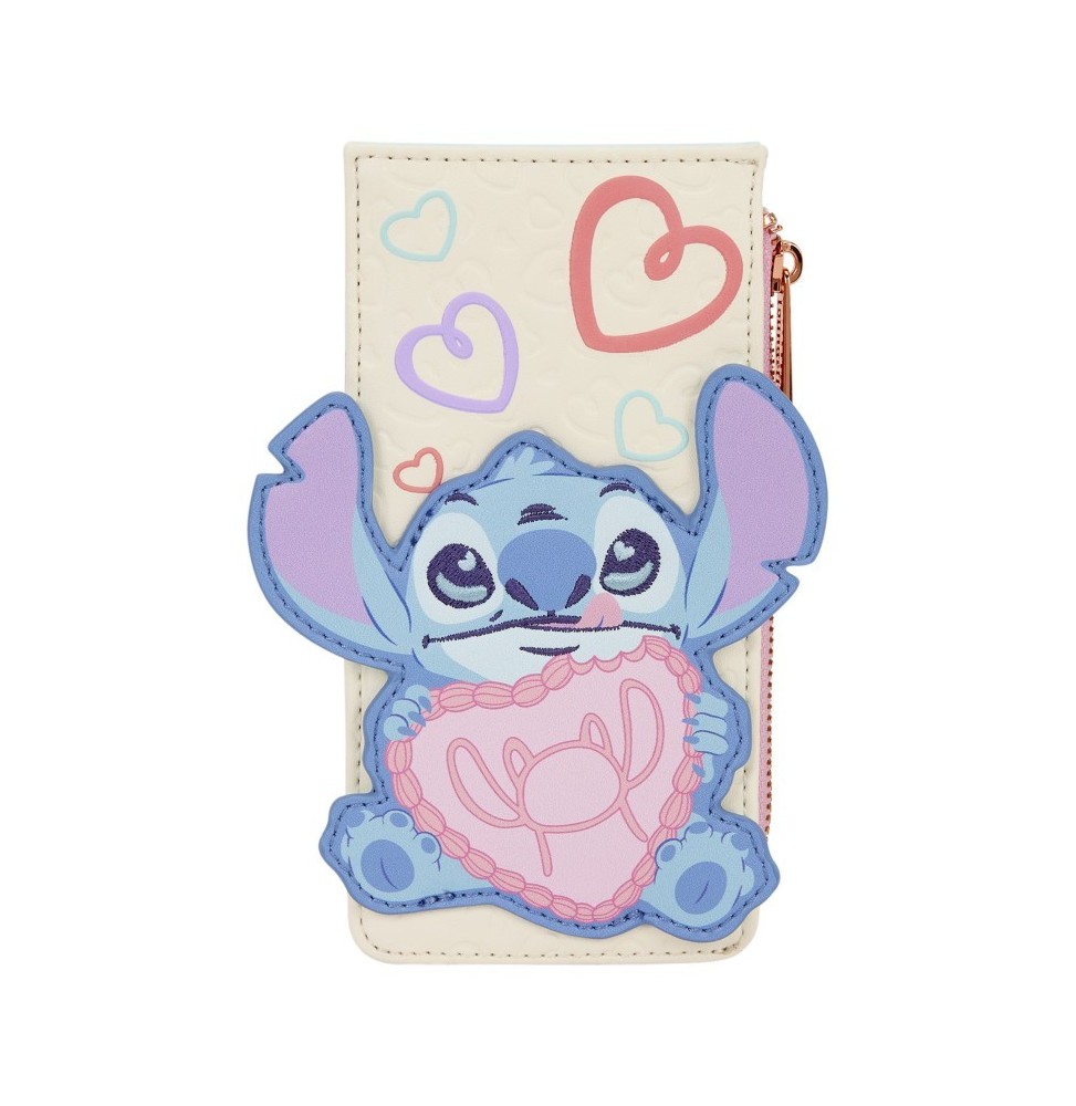 Porte Carte Loungefly Disney - Lilo & Stitch Be Mine