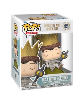 Funko Pop ! Max et Les Maximonstres - Max with Scepter (10 cm)