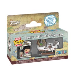 Funko Bitty Pop ! One Piece - Luffy with Going Merry
