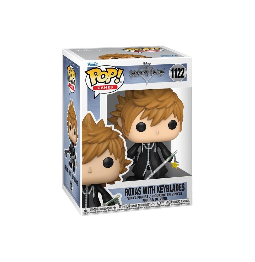 Funko Pop ! Kingdom Hearts - Roxas with Keyblade (10 cm)