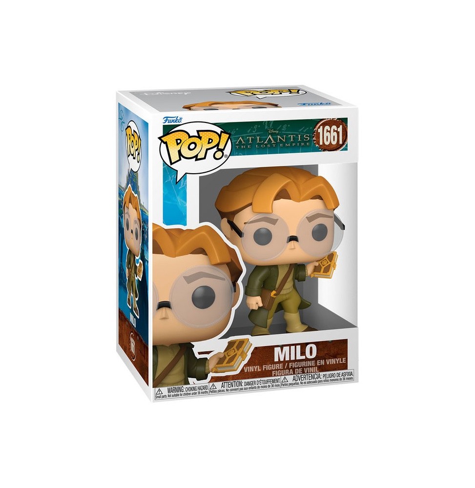 Funko Pop ! Disney Atlantis - Milo (10 cm)