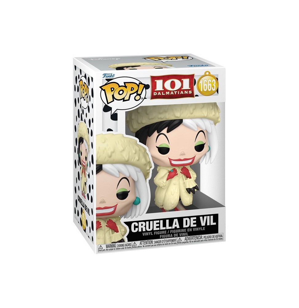 Funko Pop ! Disney 101 Dalmatians - Cruella De Vil (Existe en CHASE)