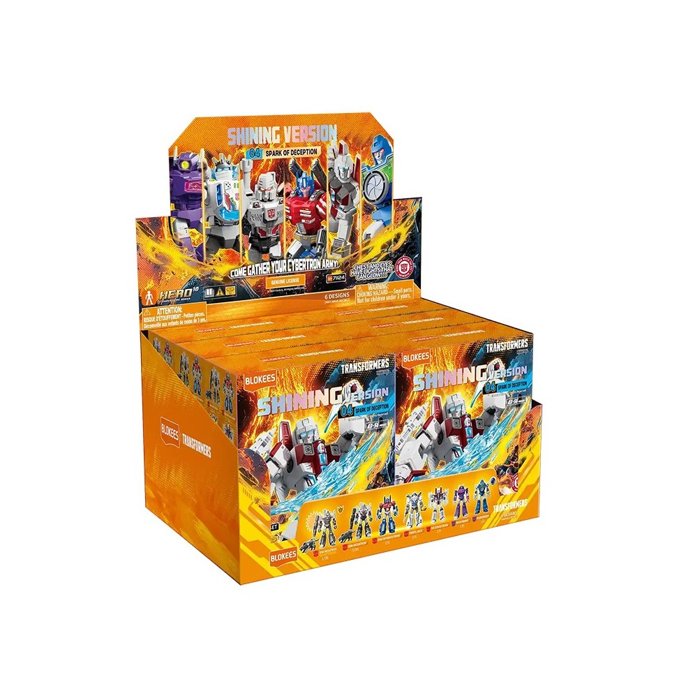 Transformers Blokees Shining - Version 04 : Spark of Deception (Assortiment de 6)