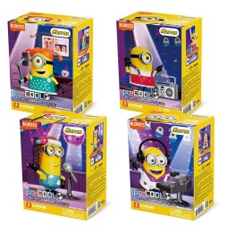 Display Mini-Maquettes Blokees Minions - Precool Celebration Party Series 2 (8 Blind Box)