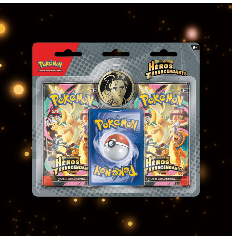 Duo Pack Pokémon Méga Évolution : Héros Transcendants (ME2.5)