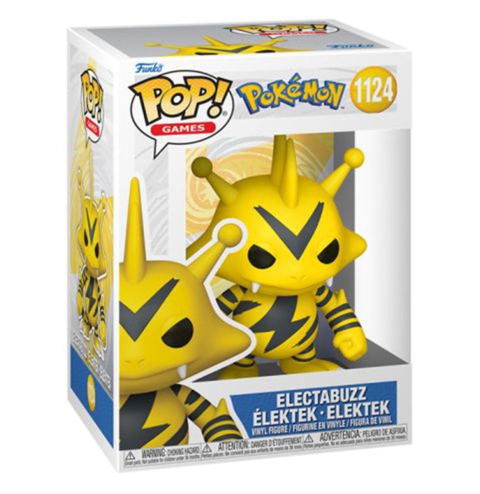 Funko Pop ! Pokemon - Electabuzz / Electhor (10 cm)
