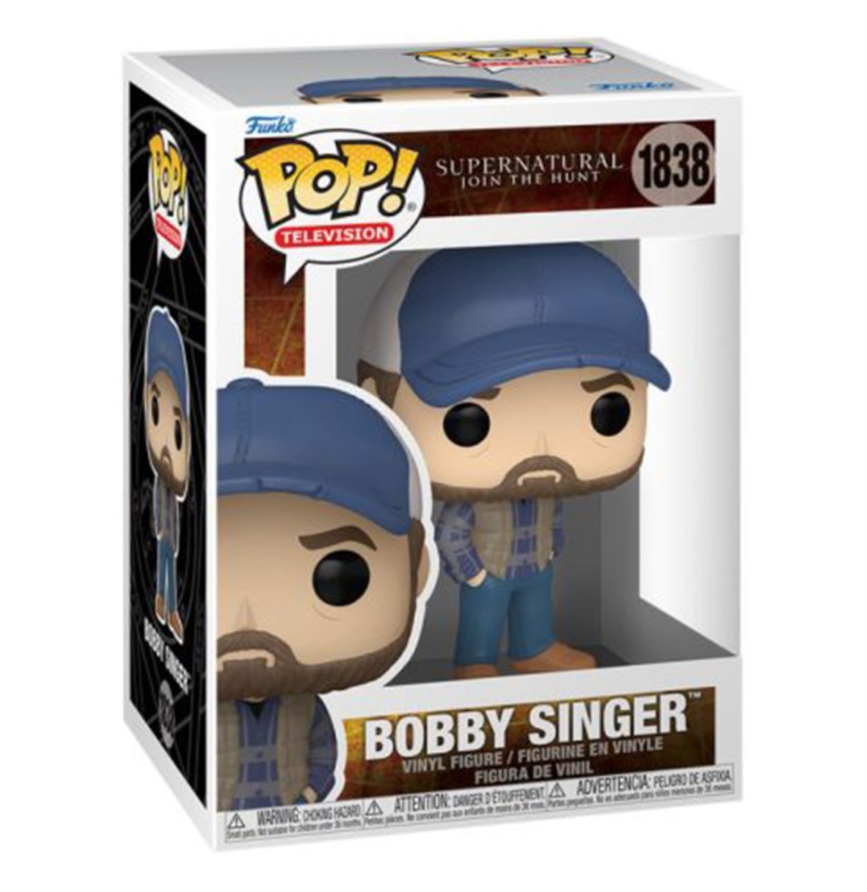 Funko Pop ! Supernatural - Bobby (10 cm)