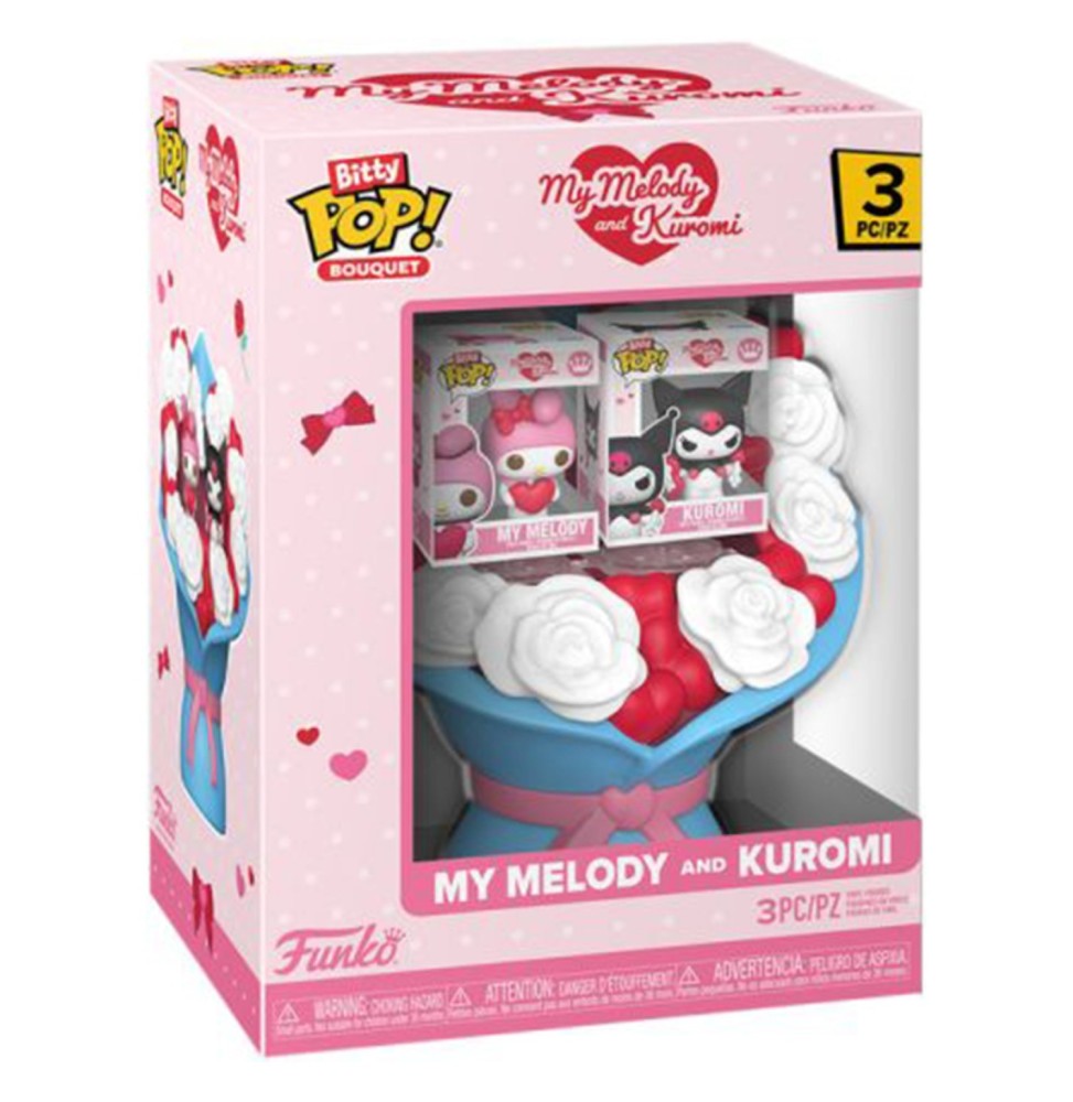 Funko Bitty Pop ! Sanrio - Bouquet Hello Kitty Valentines