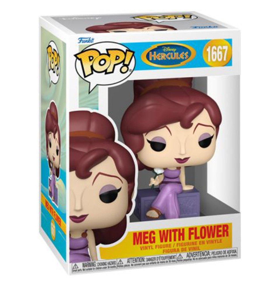Funko Pop ! Disney Hercules 25Th - Meg W/Flower (10 cm)