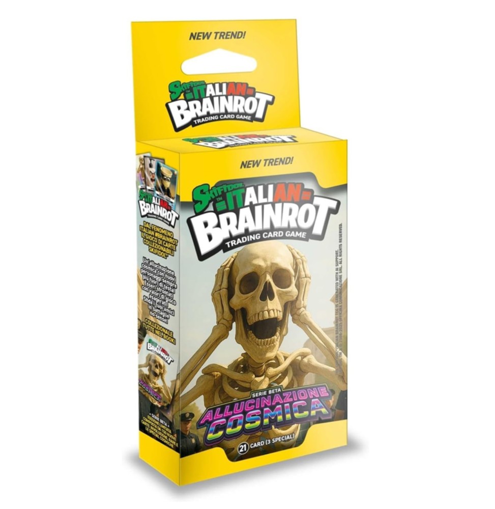 Blister Cartes Panini Skifidol Italian Brainrot  Vol.2 (5 Pochettes)