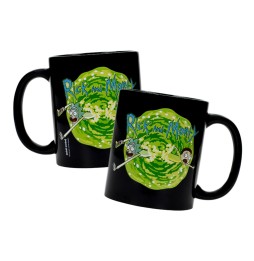 Mug Rick And Morty Logo