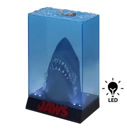Statue 3D Les Dents de la Mer Movie Poster - Jaws 50Th Anniv Light Up