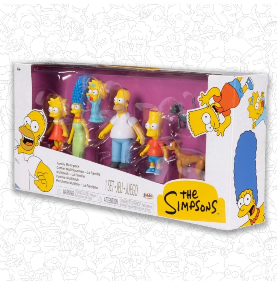 Figurine The Simpsons - Family Multipack (6 cm)