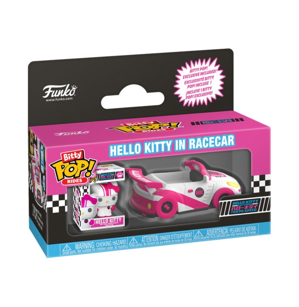 Funko Bitty Pop ! Sanrio - Hello Kitty Racecar