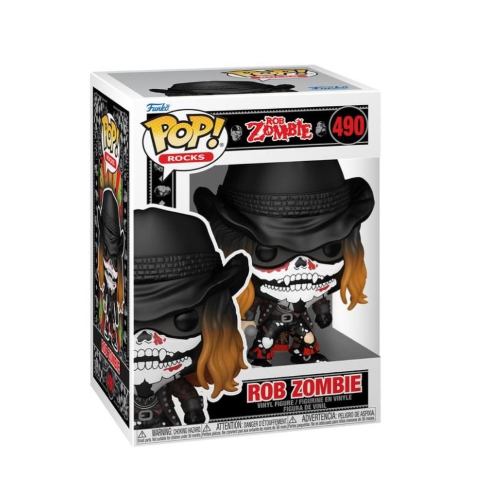 Funko Pop ! Rob Zombie - Rob Zombie with Bandana (10 cm)