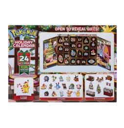 Pokémon - Calendrier de l’Avent 2025 : Battle Figure (24 figurines)