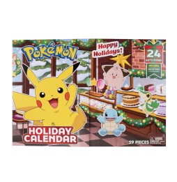Pokémon - Calendrier de l’Avent 2025 : Battle Figure (24 figurines)