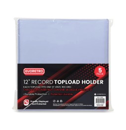 Toploader Vinyle 33T Evoretro - Pack de 5