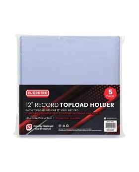 Toploader Vinyle 33T Evoretro - Pack de 5