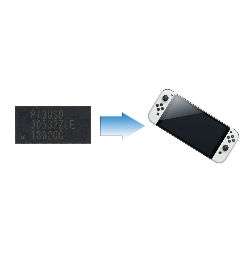 Changement Puce P13 Nintendo Switch OLED