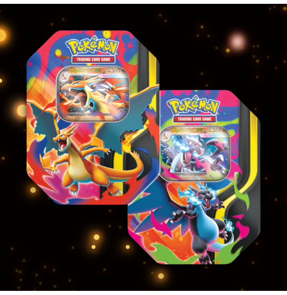 Pokébox Pokémon : Méga Évolution - Méga Dracaufeu X / Méga Dracaufeu Y (Modèle Aléatoire)