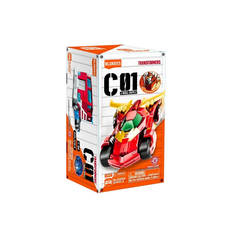 Mini-Maquette BLOKEES Transformers Wheels C01 : Roll Out ! (Modèle Aléatoire)