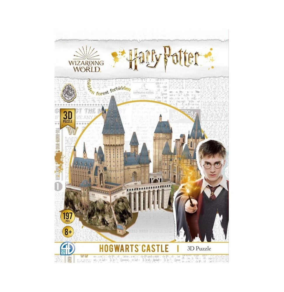 Puzzle 3D Harry Potter - Le château de Poudlard - 4D Cityscape Worl...