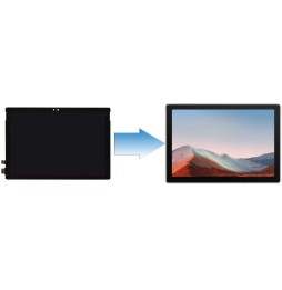 Changement écran LCD + Tactile - Microsoft Surface 7 PRO 1866