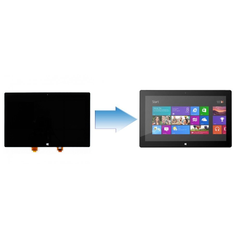Changement écran LCD + Tactile - Microsoft Surface 2 RT