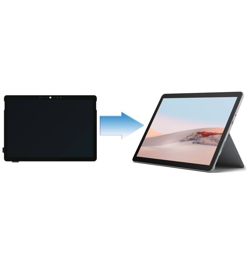 Changement Ecran LCD + Tactile Microsoft Surface GO 2 1926