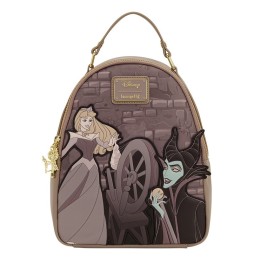 Mini Sac à Dos Loungefly Disney - Sleeping Beauty Spinning Wheel