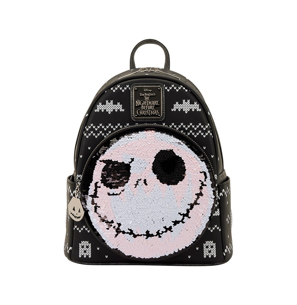 Mini Sac à Dos Loungefly Disney - Nightmare Before Christmas Jack Sequin