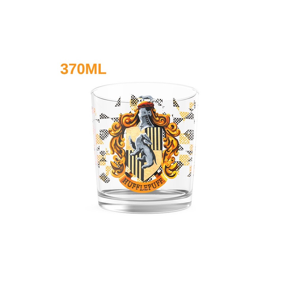 Verre Cristal Harry Potter - Poufsouffle (370 ml)