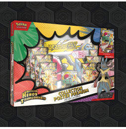 Coffret Collection Poster Pokémon Méga-Évolution : Héros Transcendants - Méga-Lucario / Méga-Gardevoir (Modèle Aléatoire)