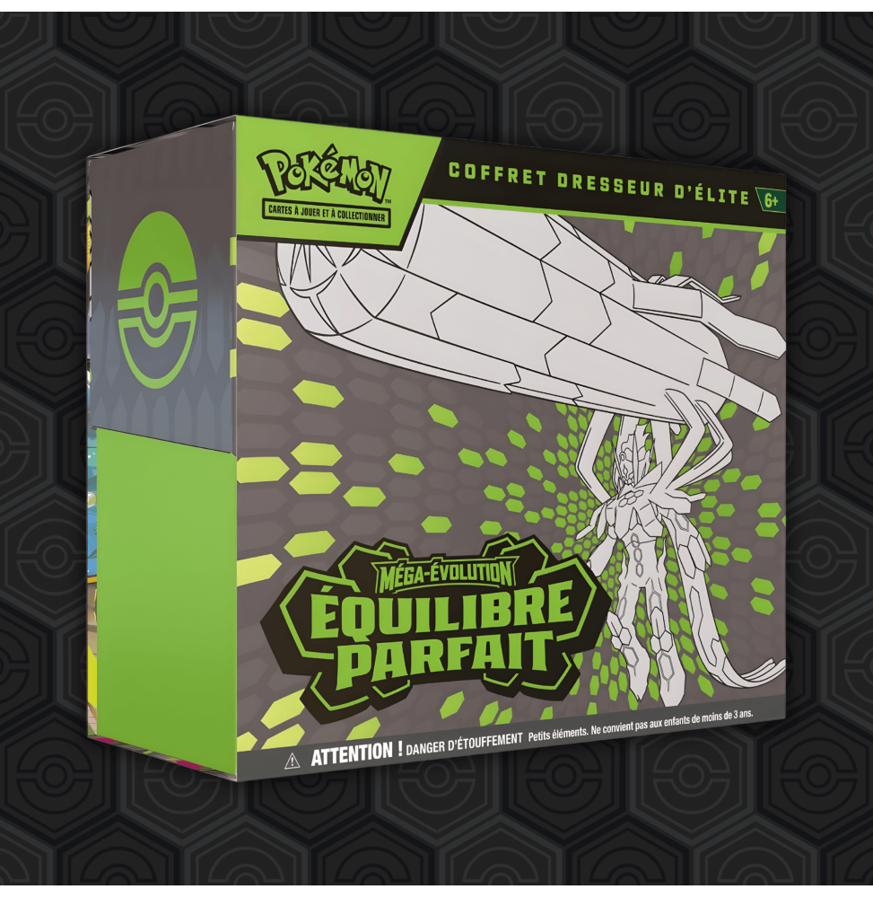 Coffret Dresseur d'Élite Pokémon Méga-Évolution : Équilibre Parfait (ME03)