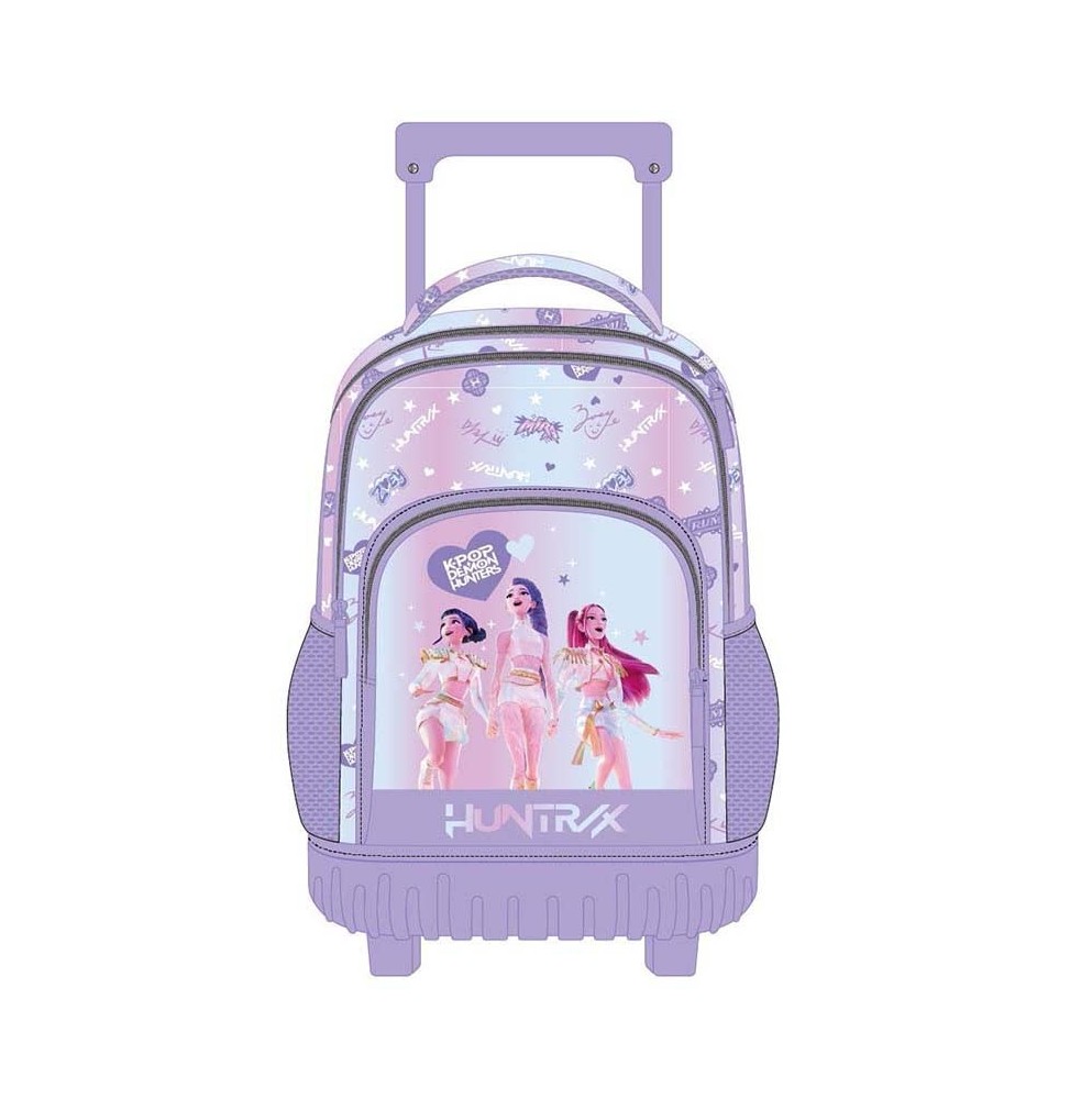 Sac à Dos Trolley Kpop Demon Hunters - 3 Compartiments (43x33x20,5 cm)
