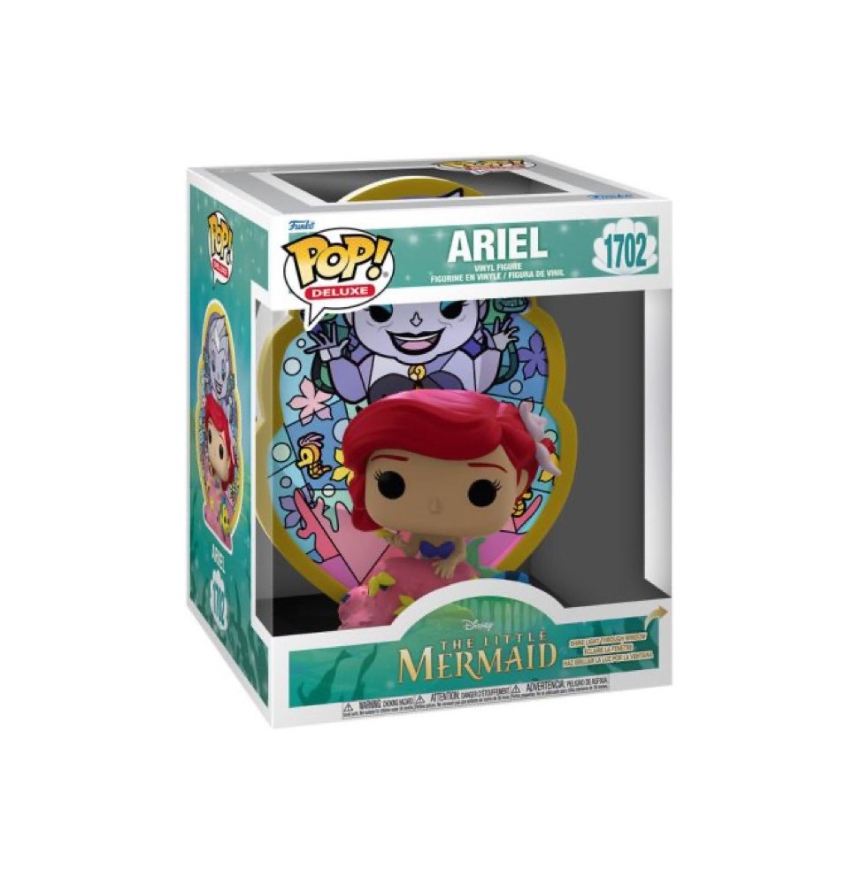 Funko Pop Deluxe ! Disney - Stained Glass Little Mermaid Ariel