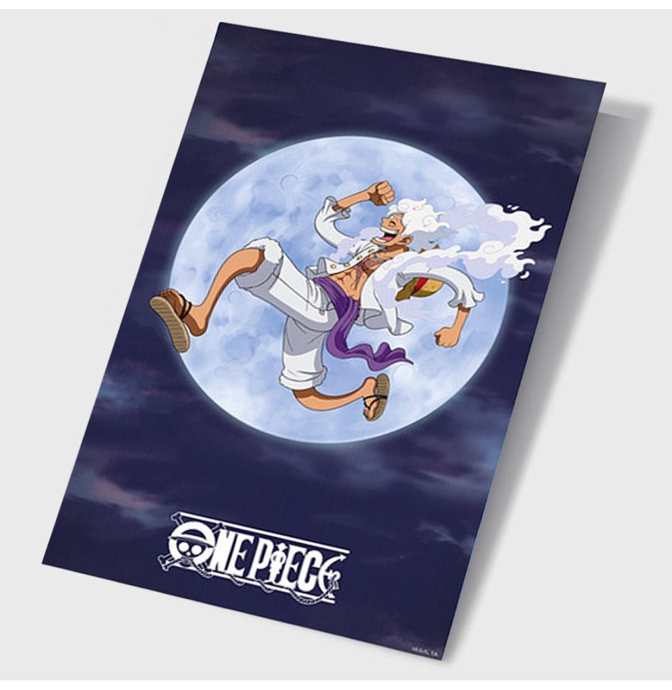 Poster 3D One Piece - Luffy Gear 5 (38x58 cm)