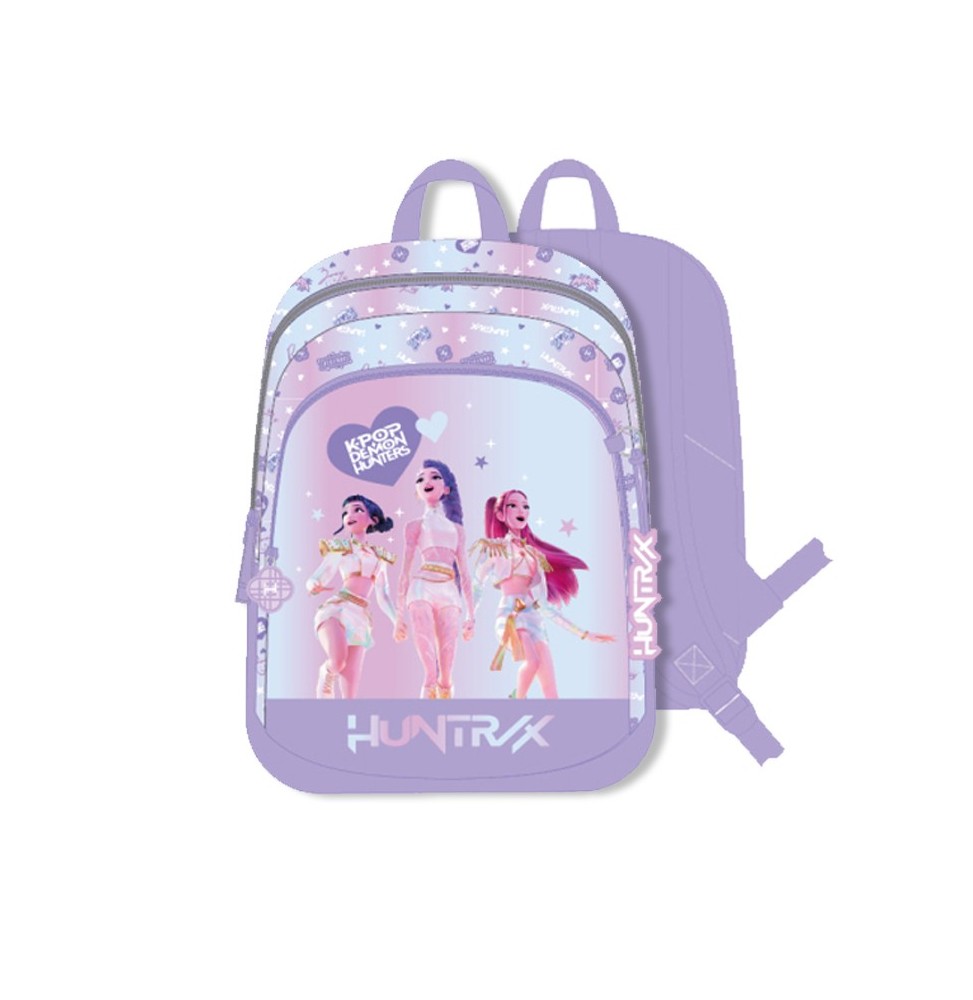 Sac à Dos Kpop Demon Hunters - 2 Compartiments (38x28x16 cm)