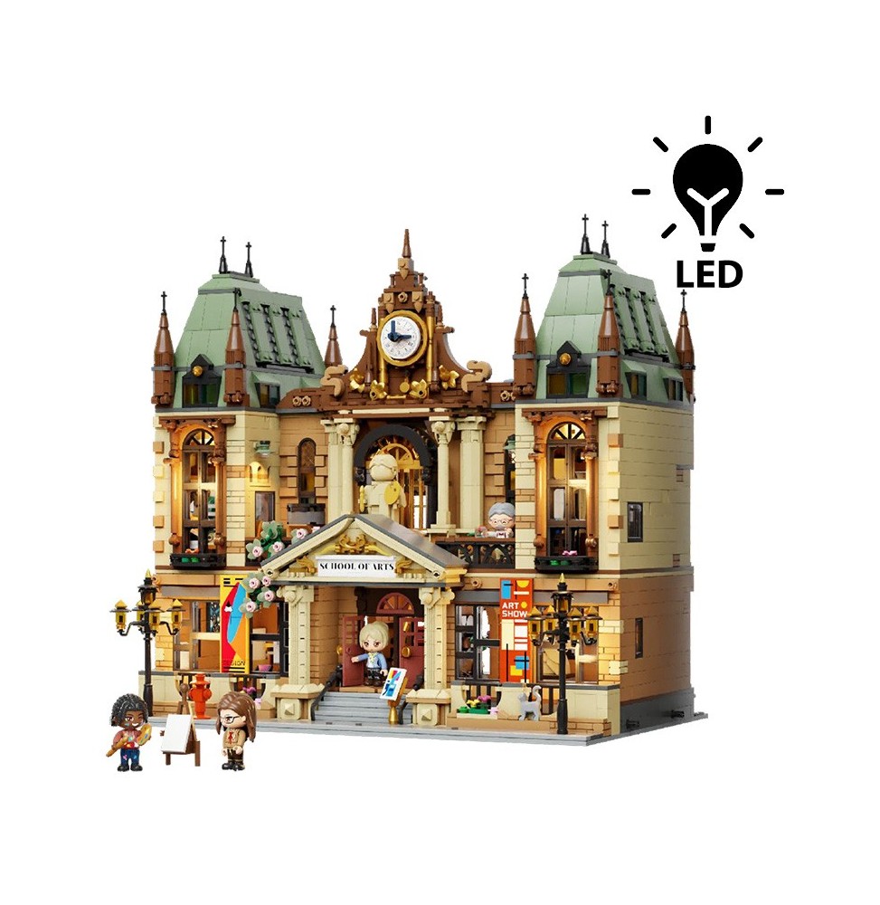 Set de Construction Pantasy Retro - School Of Arts (38 cm)