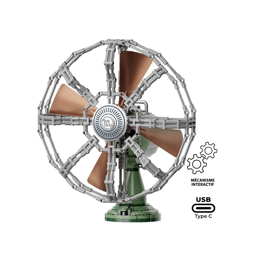 Set de Construction Pantasy Retro Collection - Table Fan (34 cm)