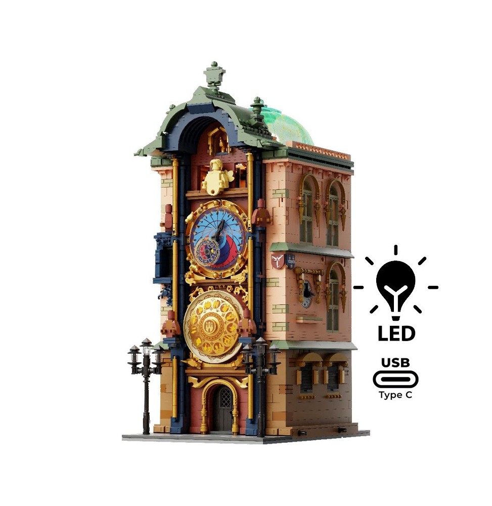 Set de Construction Pantasy Retro - Prague Astronomical Clock (42 cm)