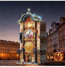 Set de Construction Pantasy Retro - Prague Astronomical Clock (42 cm)