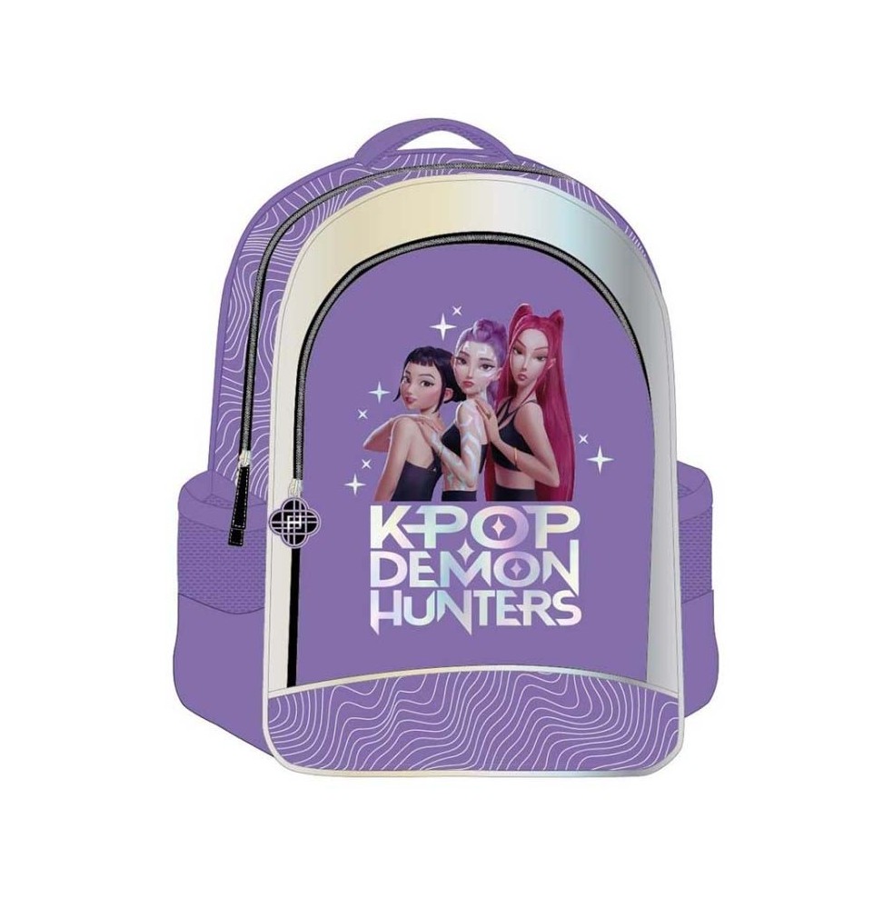 Sac à Dos Kpop Demon Hunter - 2 Compartiments Purple (41x31x15 cm)