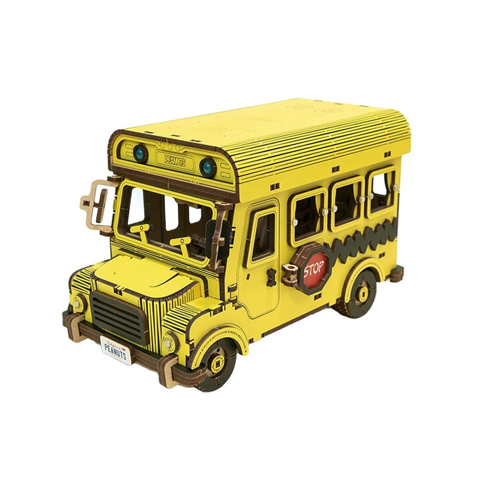 Kit en Bois Puremind Snoopy - School Bus
