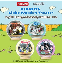 Globe Théâtre en Bois Puremind Snoopy - Cool Pool