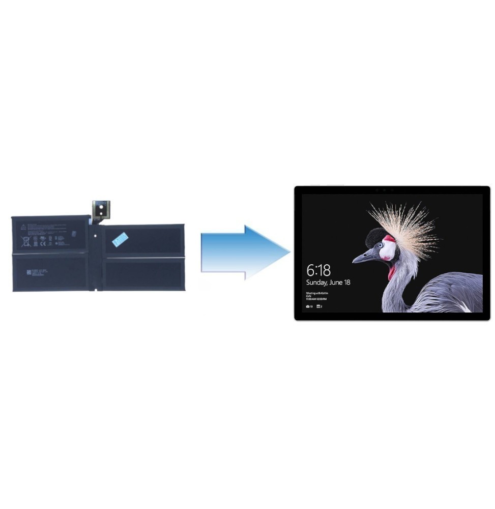 Changement Batterie Microsoft Surface 5/6 PRO 1796